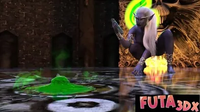 Futa3dX SPOOKIEST COMIC CREATURES Halloween Special , Enjoy Hot Creatures Fucking