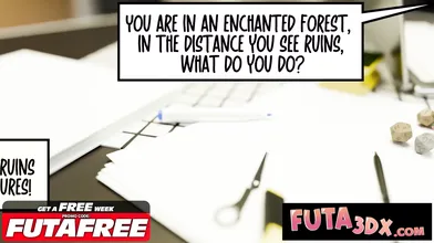 Futa3DX - Hot Babes Play A Hot Session Of Futa Porn D&D