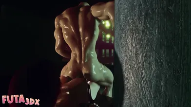 Futa3dx - Futa Big Tittied Big Dicked Babe Fucks Juicy Hot Hunk In HIs Man Pussy - Pussy Juicy
