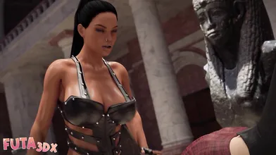 Futa3dX - Big Dicked Hot Futa Babes Fucking Hard In Museum