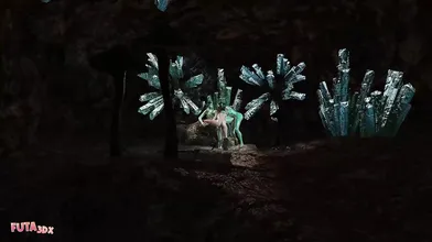 Futa3dX - TOMB RAIDER Gets SPITROAST & TRAIN FUCKED HARD By Naughty Filthy Cave Trolls