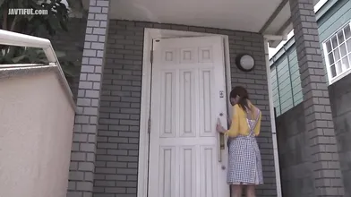 JAPANESE WIFE IS REPEATEDLY IN HER HOME UNTIL SHE FALLS FOR THE AND HER HUSBAND SEES THEM