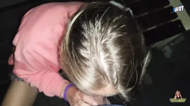 Petite Teen with Hairy Pussy Squirts on Hottest Outdoor Sex Adventure!