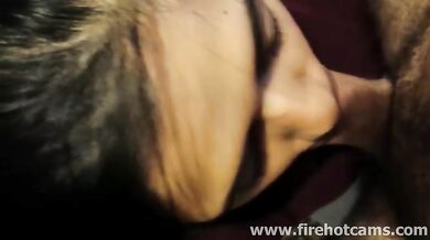 Cute Indian Girlfriend Kissing And Sucking Cock