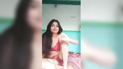 Gouthami reddy manthena sexy lanje removing red bra & showing boobs & pussy