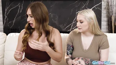 If you want I can lick your shaved cunt and strapon fuck you