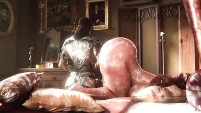 3d Futanari Animation - Hardcore Doggystyle Fucking That A Busty Queen Deserves