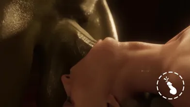 3D Animation Orc Fucks Dgirl In Anal And Cum - Futa On Futa Hentai Sex