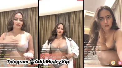 Aditi Mistry Sister Divya Mistry New Live Nude Boobs Pressing