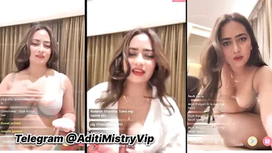 Aditi Mistry Sister Divya Mistry New Live Nude Boobs Pressing