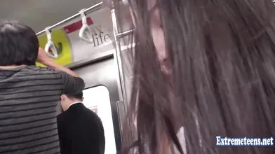 Jav Office Girl Aina Fucked On Train Uncensored Ass Stretched Doing Reverse Cowgirl Lovely Pink