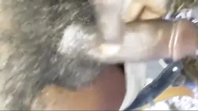 It's my friend's big black cock