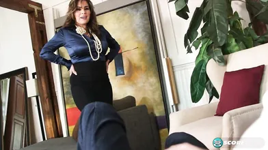 Ciara Ryder: Super MILF Catches Her Son's Friend Beating Off - Rion King
