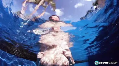 Big Tit Skinny Dip: Lana Ivans