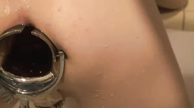 Asian Anal Hose Flush