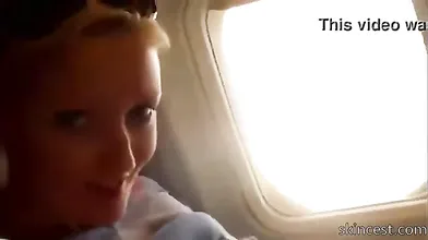 Blow Job On The Plane