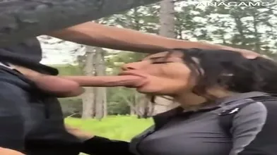 Outdoor Deepthroat