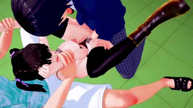 2 Students Corner A Girl