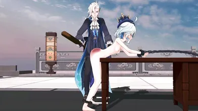 Anime Spanking