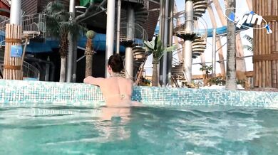 Public pickups at Aquapark, switching room quickie - peaceful fuck, shhh. Best X