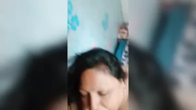 Sharing with mom