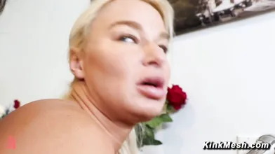 First anal lesbian pounding for stepmom