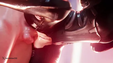 FemShep Anal  -hentai anime