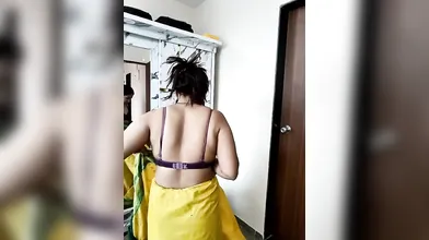 DESI GIRL IN SAREE NUDE SHOW (PERFECT GIRL) - Show Gurl
