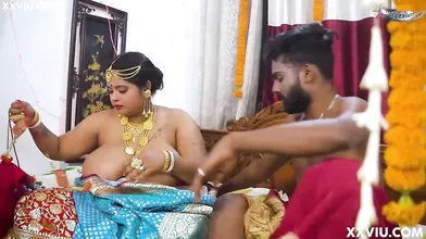 Big Boobs Desi Wife First Night Uncut