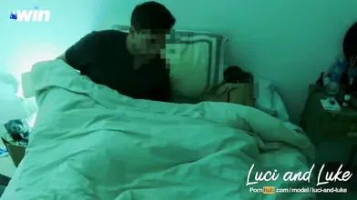 Real couple's warm sultry lovemaking on immense backside Latina's perfect ass. C