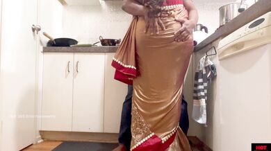 Indian mom and son