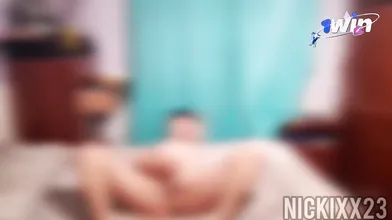 Wow, onanism with Nickixx23 and XXX is a red-hot solo act!