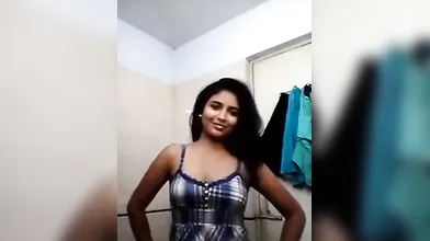 Gouthami reddy Gouthami sexy lanje showing boobs recording her selfie video