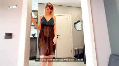 My stepmom cheated and paid for it with a fuck! XXX!