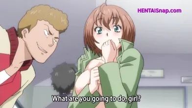 She Gets Grabbed, Stripped & Creampied by Men in a Hot Public Hentai Fantasy