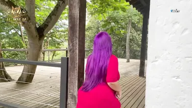 Sizzling hot latina BBW suggesting oral pleasure in public! Xxx porn at its best