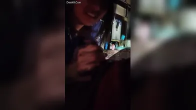 Indian Cute Girl Outdoor Blowjob