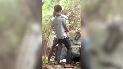 Indian Couple Outdoor Park Fucking