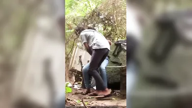 Indian Couple Outdoor Park Fucking