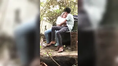 Indian Couple Outdoor Park Fucking