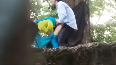Indian Couple Outdoor Sex
