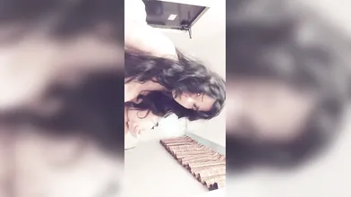 Indian Girl Boob Press