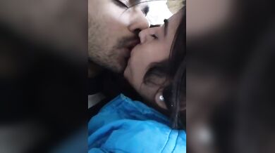 Desi College Couple Hard Kissing