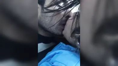 Desi College Couple Hard Kissing