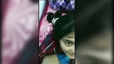 Indian Girl Cum Eat