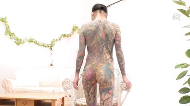Beautiful Inked Asian