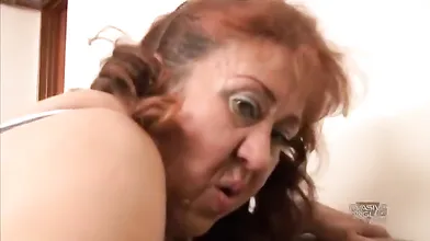 Picked up old Spanish grandma for screwing pleasures