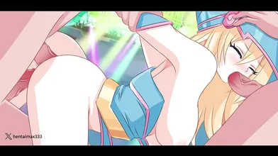 Dark Magician Girl  -hentai anime