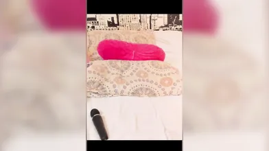 ArianaLu playing with boobs and pussy -1