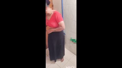 Wife nudi bath  censored